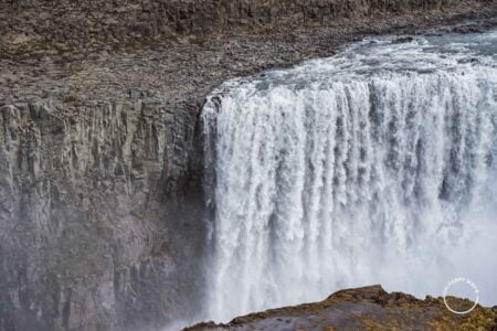 Cachoeira Dettifoss na Islândia