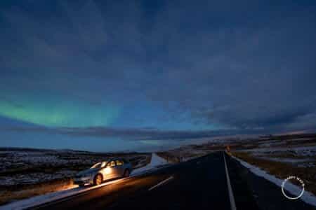 Roteiro Islândia: Aurora Boreal na volta para Reykjavik