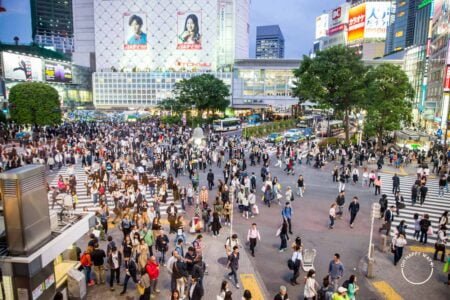 Fotos do Japão: Shibuya Crossing em Tóquio