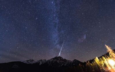 Chuva de meteoros Geminídeas vista de Jasper, uma experiência incrível