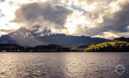 Lago Lucerna e monte Pilatus, Suíça