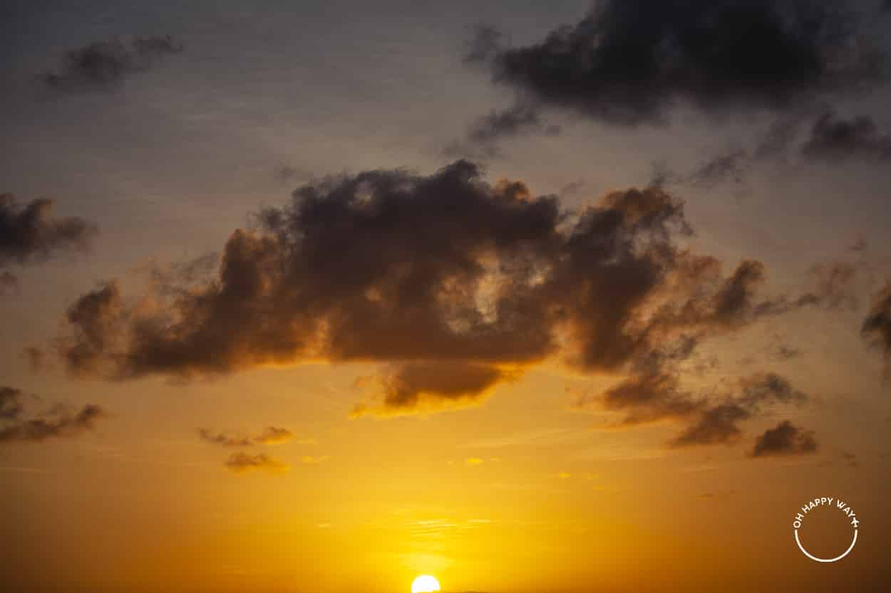Pôr do sol em Pipa, no Rio Grande do Norte.