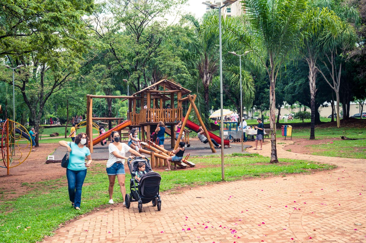 Parque Flamboyant em Goiânia