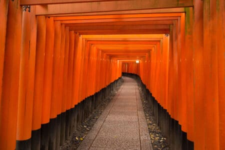 Torii de Fushimi Inari, Kyoto.