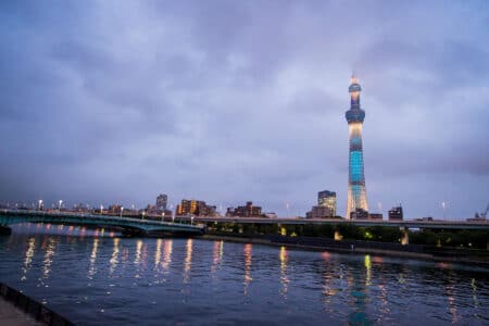 Tokyo Skytree na sua lista sobre o que fazer no Japão