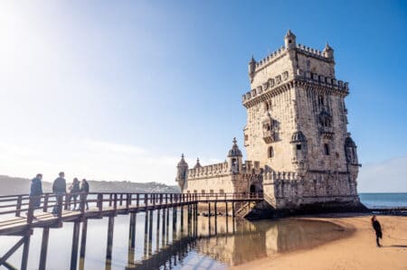 Torre de Belém em Lisboa.