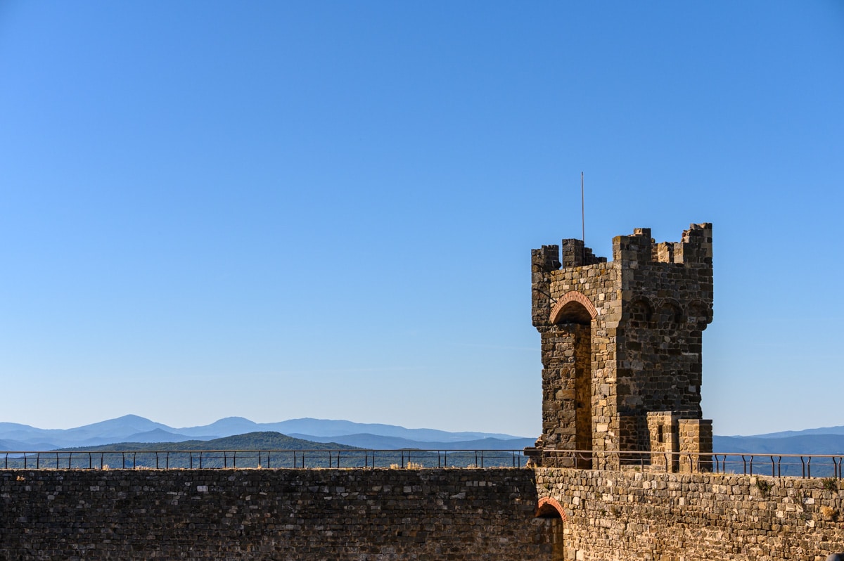 Torre da Fortaleza de Montalcino