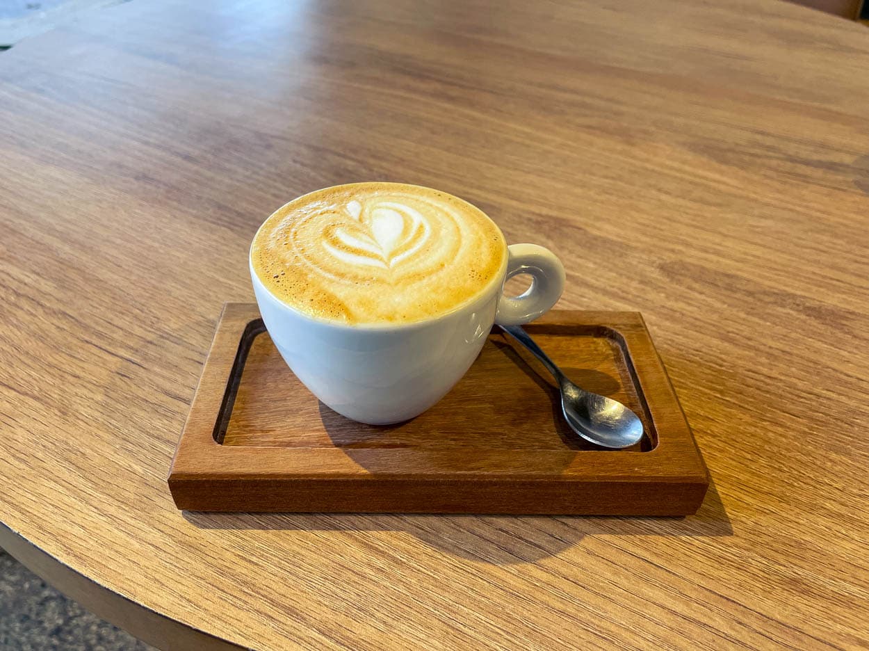 Cappuccino no Aha Café